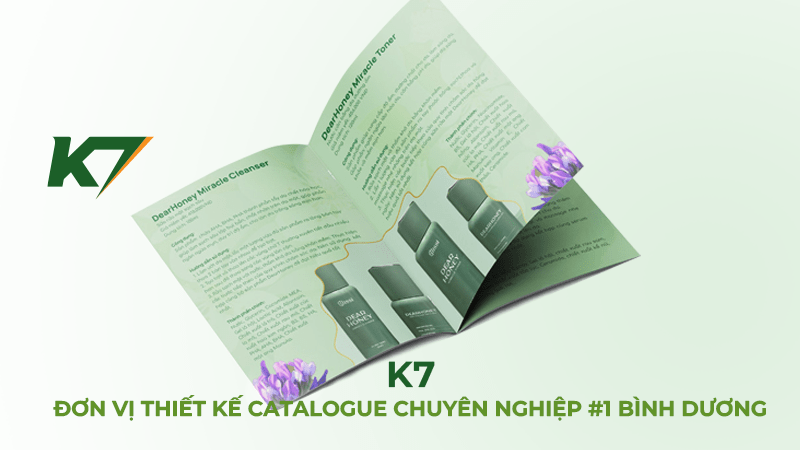 Dịch vụ thiết kế catalogue tại Bình Dương của K7