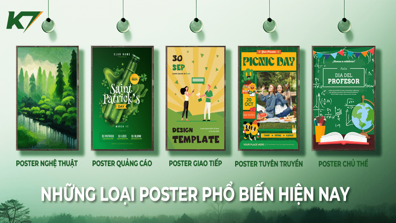 Những loại poster phổ biến hiện nay