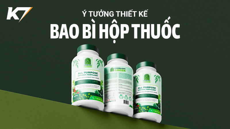 Thiết kế bao bì hộp thuốc và những nguyên tắc cần quan tâm