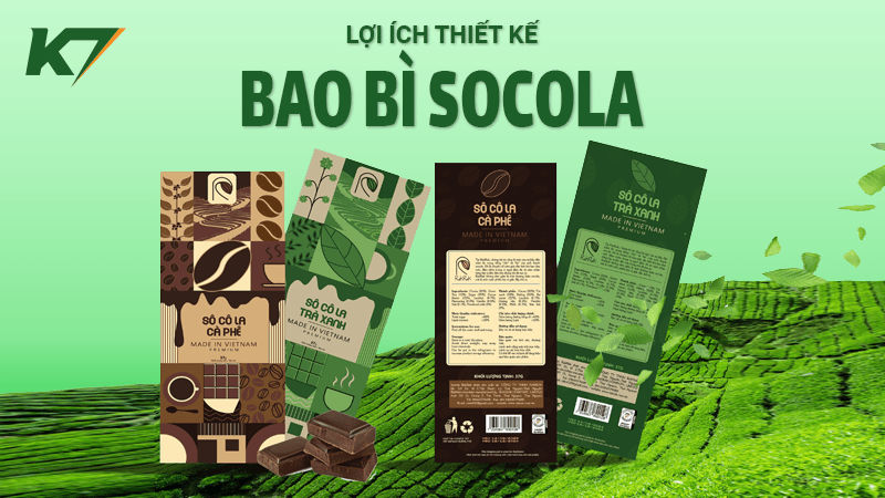 Thiết kế bao bì Socola sáng tạo