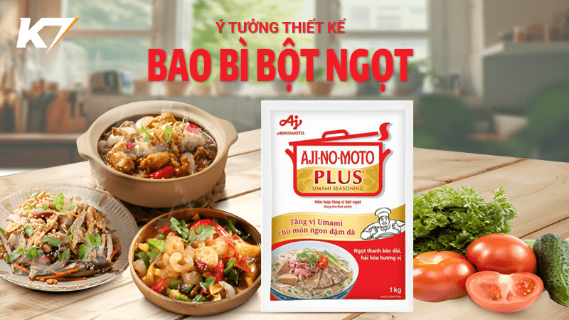 Thiết kế bao bì bột ngọt | 5 mẫu bao bì bột ngọt bắt mắt