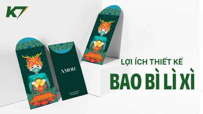 Thiết kế bao bì lì xì ấn tượng nhất cho tết